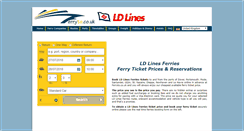 Desktop Screenshot of ldline.co.uk