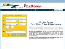 Tablet Screenshot of ldline.co.uk